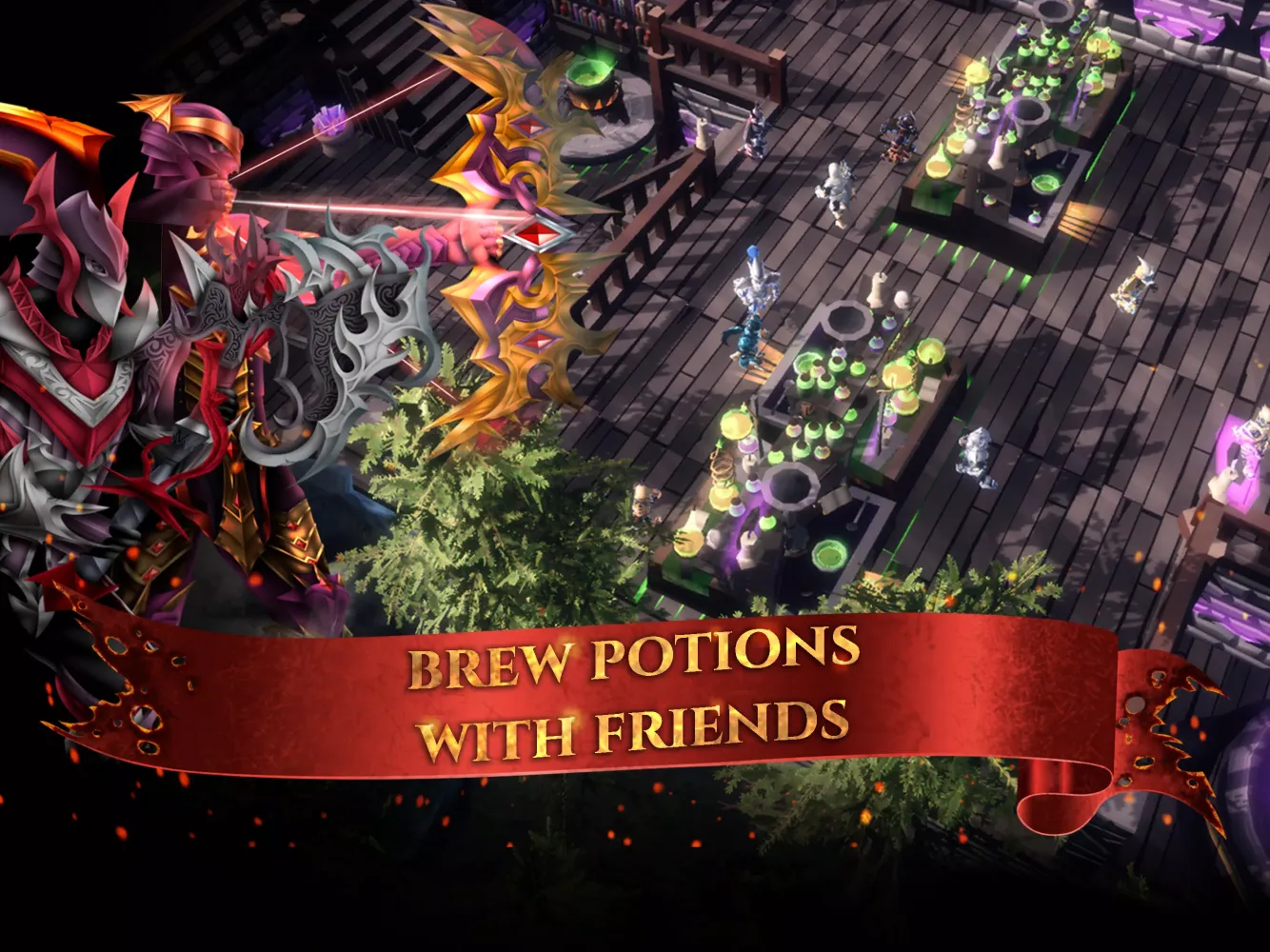 Tangkapan skrin World of the Abyss: online RPG