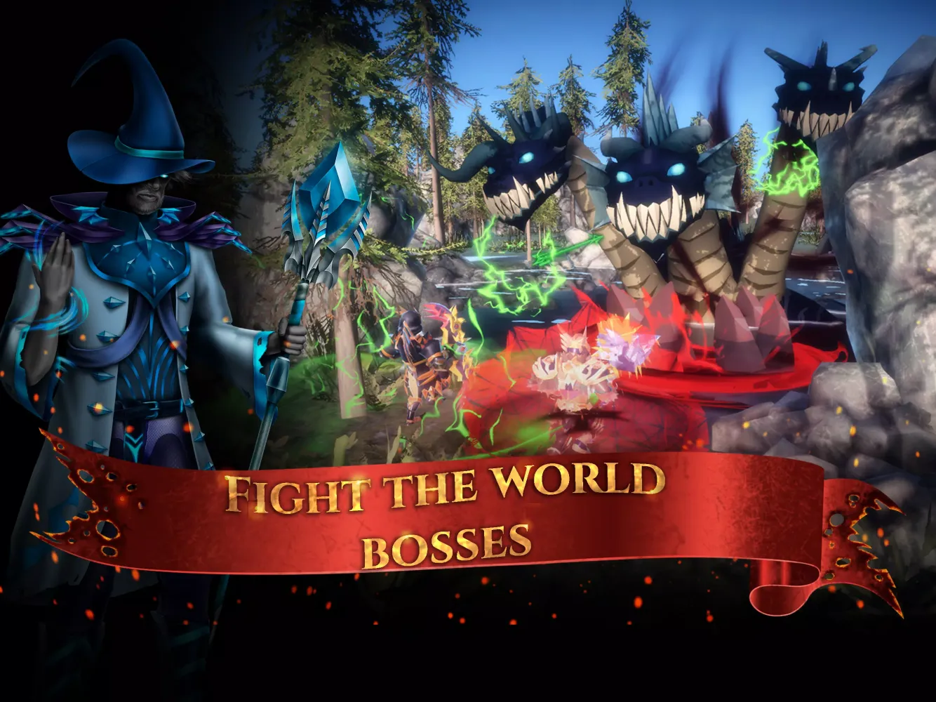 Tangkapan skrin World of the Abyss: online RPG