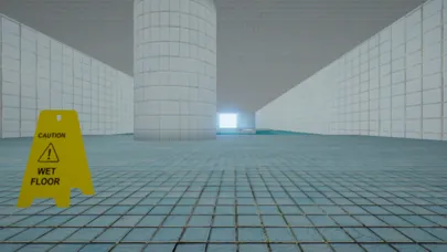 Capturas de pantalla de The Backrooms experience