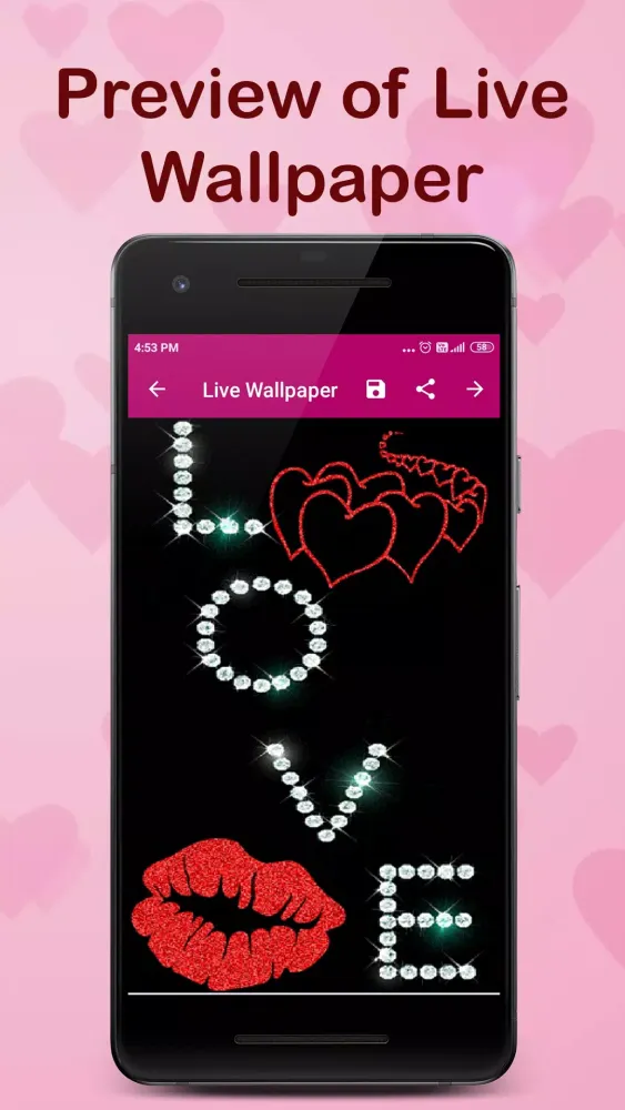 Tangkapan layar Love Live Wallpaper