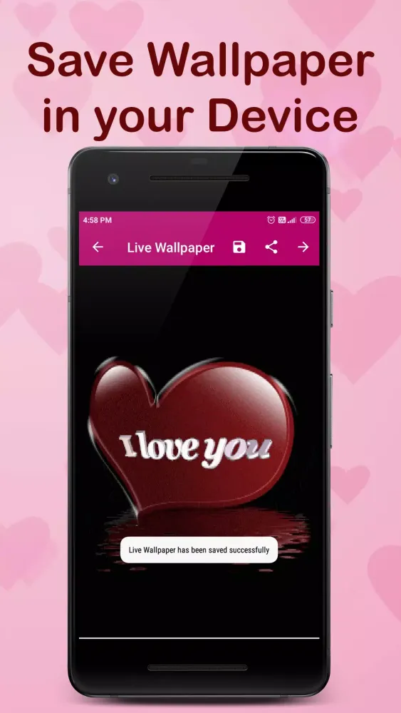 Tangkapan layar Love Live Wallpaper