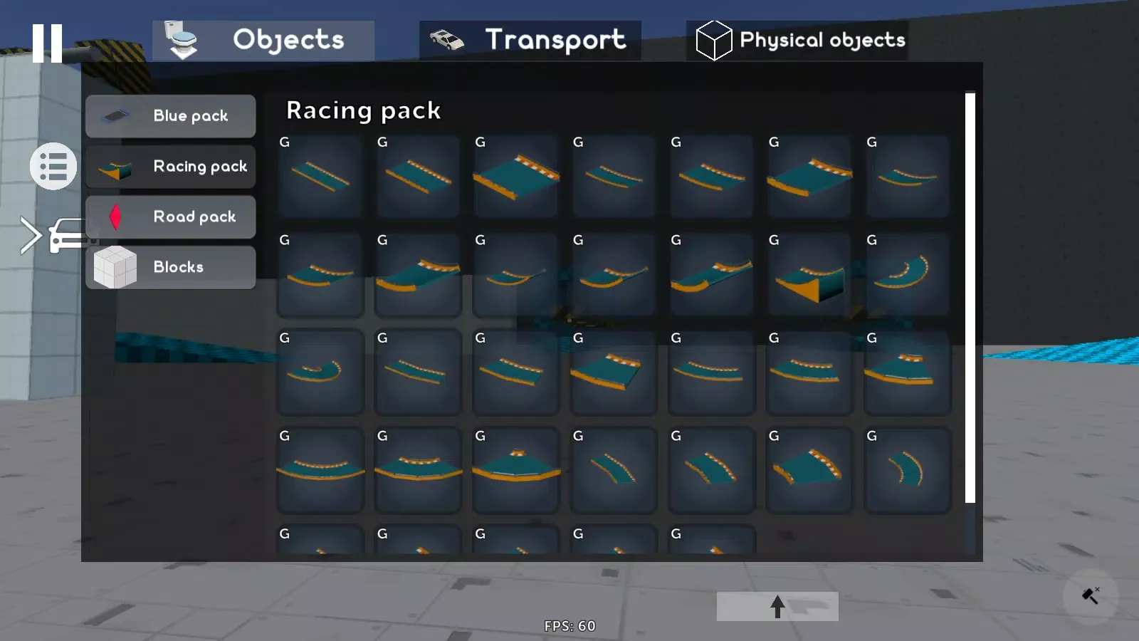 ภาพหน้าจอของ Simple Car Simulator