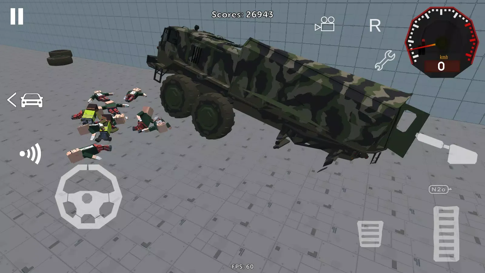 ภาพหน้าจอของ Simple Car Simulator
