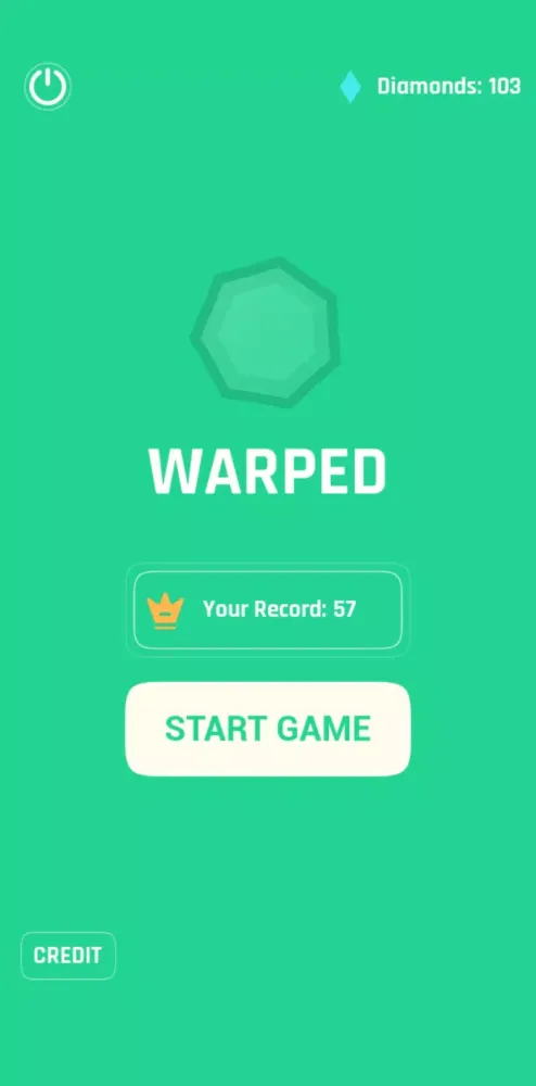 Tangkapan layar Warped