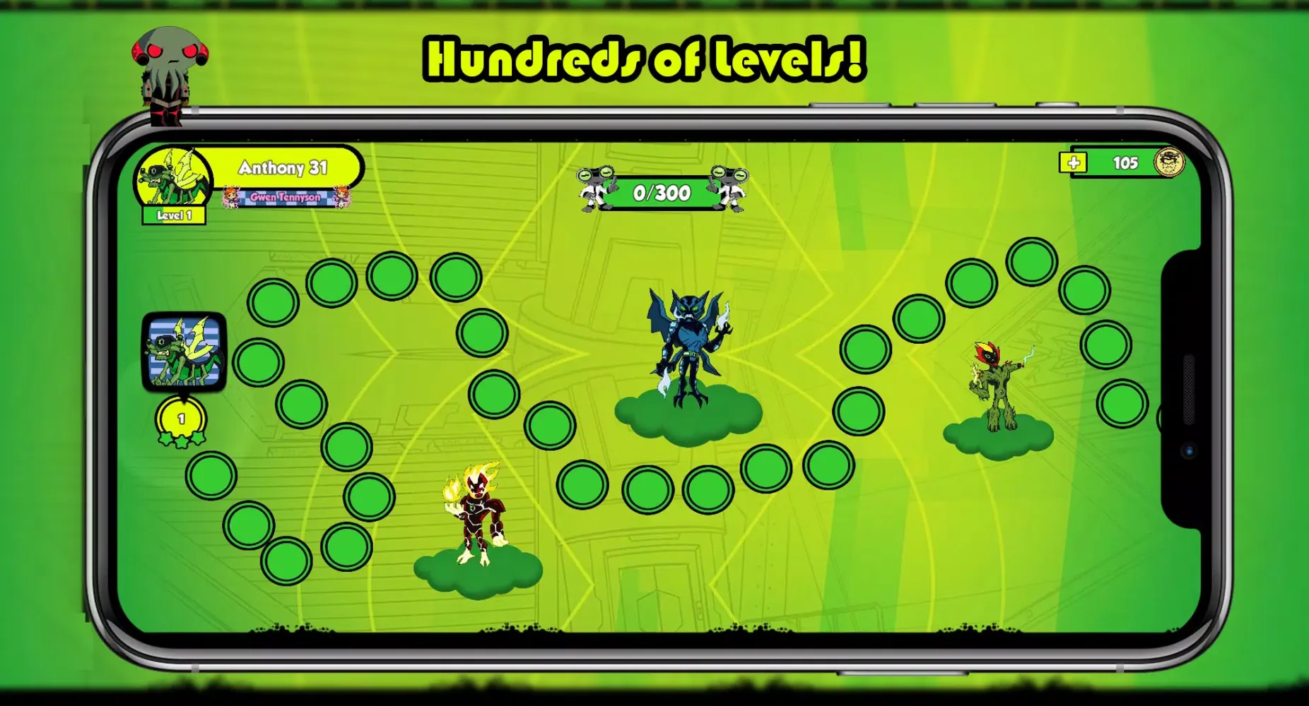 ภาพหน้าจอของ Ben Alien 10 Puzzle
