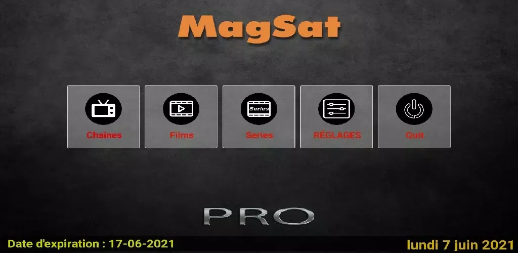 Zrzuty ekranu MagSat Pro