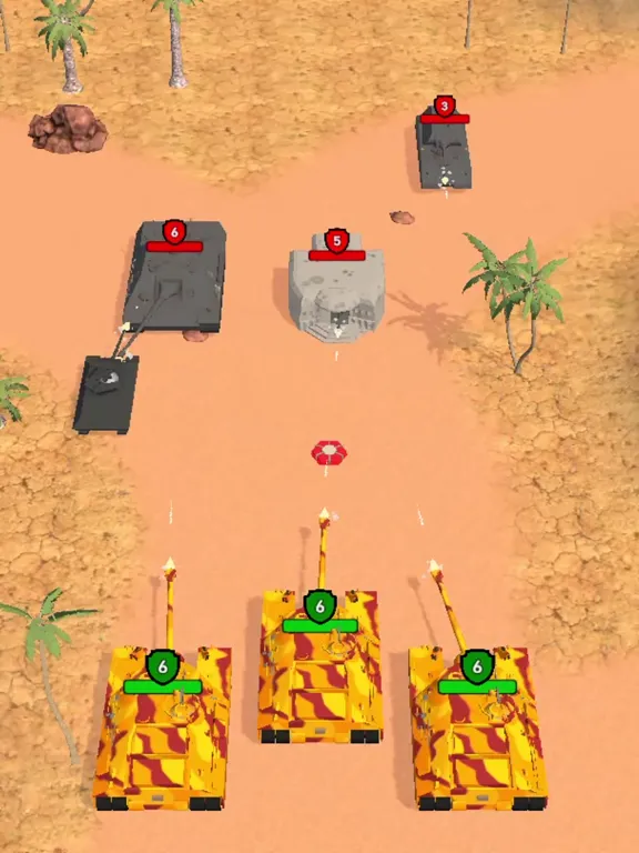 Battle Tank Combine iPad  Ekran Görüntüleri