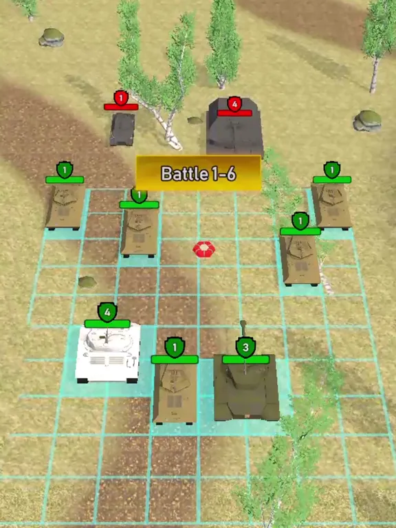 Battle Tank Combine iPad  Ekran Görüntüleri