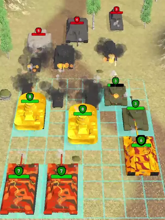 Battle Tank Combine iPad  Ekran Görüntüleri