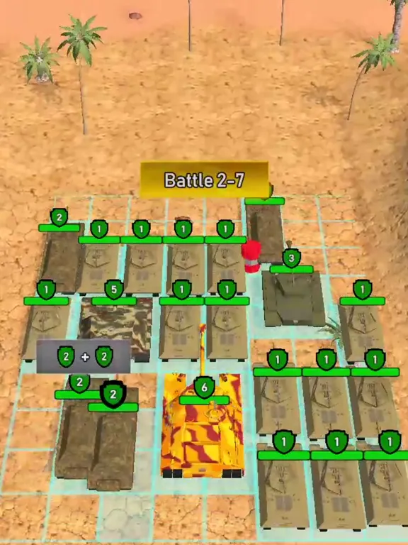 Battle Tank Combine iPad  Ekran Görüntüleri