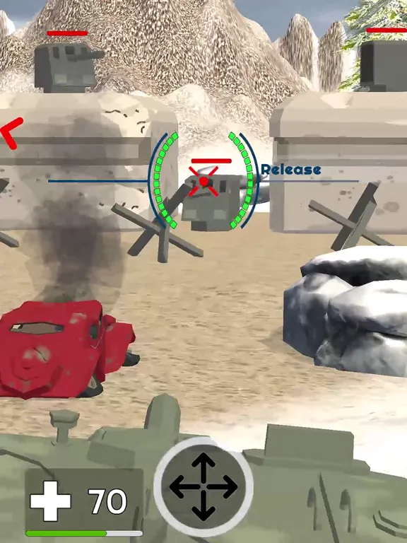 Скриншоты Tank Battle for Territory iPad 
