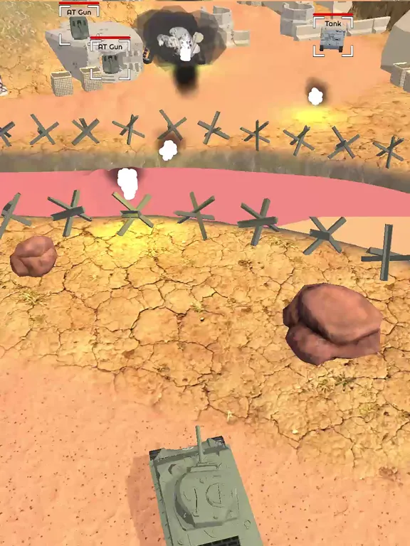 Скриншоты Tank Battle for Territory iPad 