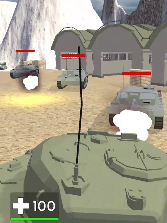 Скриншоты Tank Battle for Territory iPad 