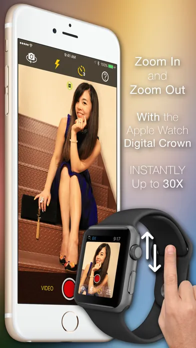 RemoteCam: Live Preview & Full Camera Photo Video Remote Control From Your Watch Ekran Görüntüleri