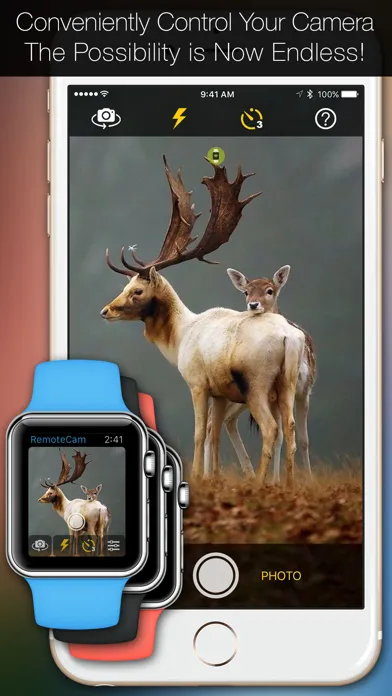 RemoteCam: Live Preview & Full Camera Photo Video Remote Control From Your Watch Ekran Görüntüleri