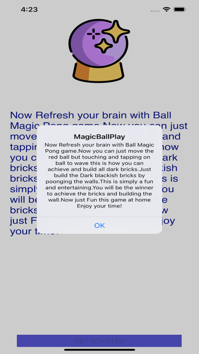 ภาพหน้าจอของ MagicBallPlay