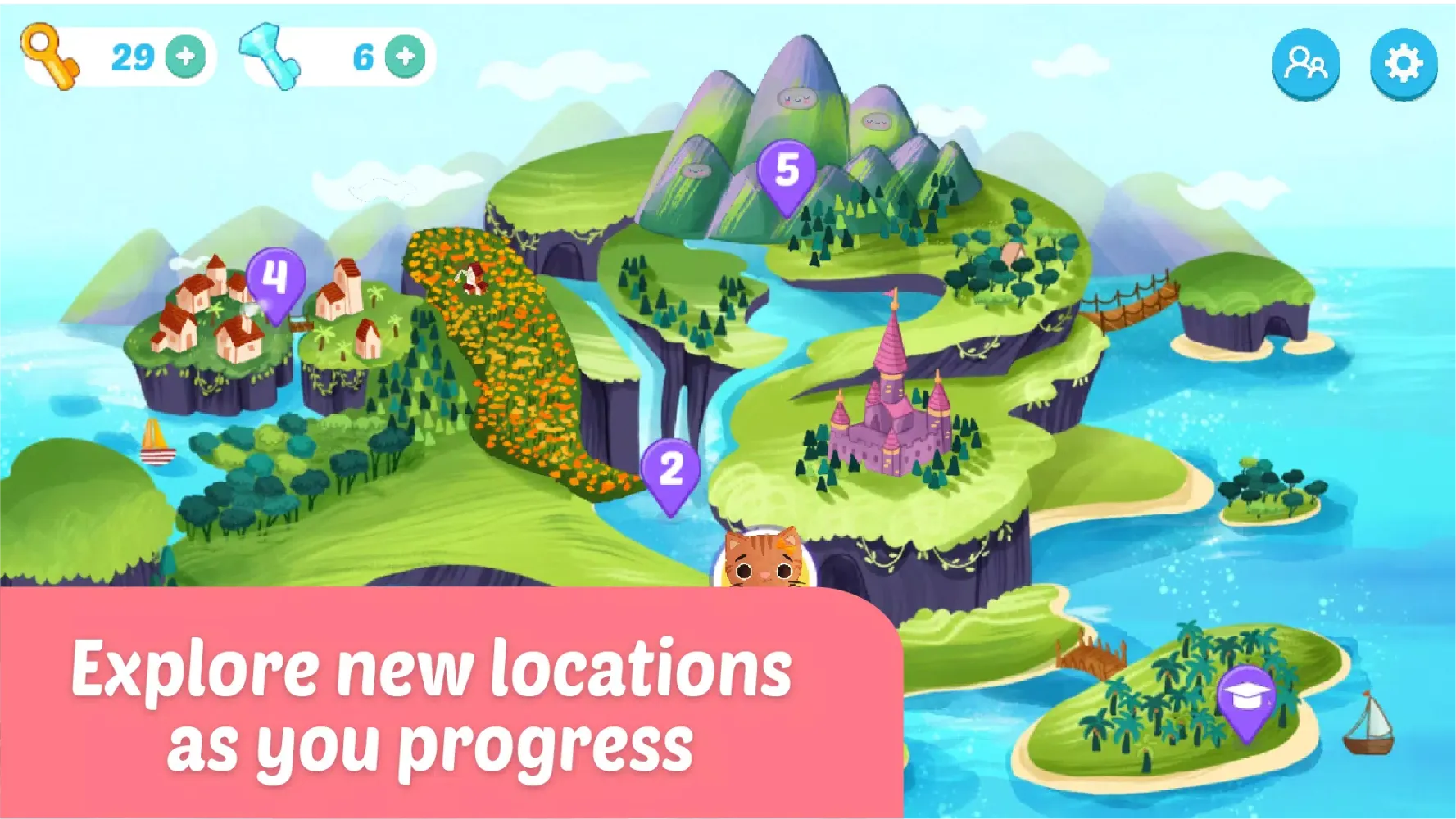 LearnSpanish for Kids Game App Screenshots