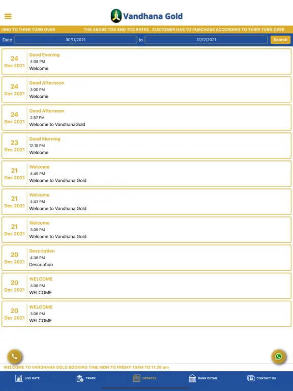 Capturas de pantalla de Vandhana Gold iPad 