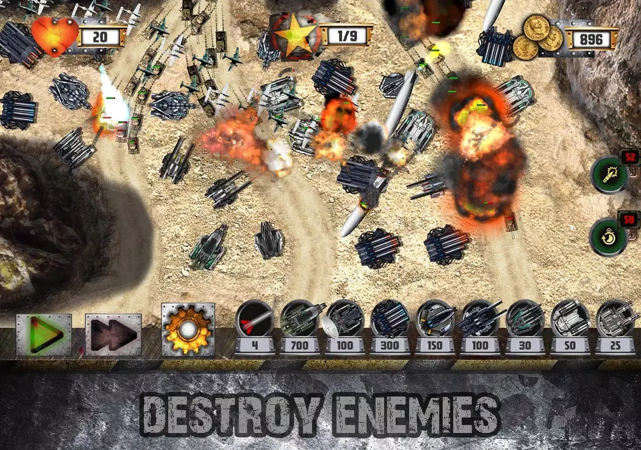 Tower Defense: Tank WAR スクリーンショット