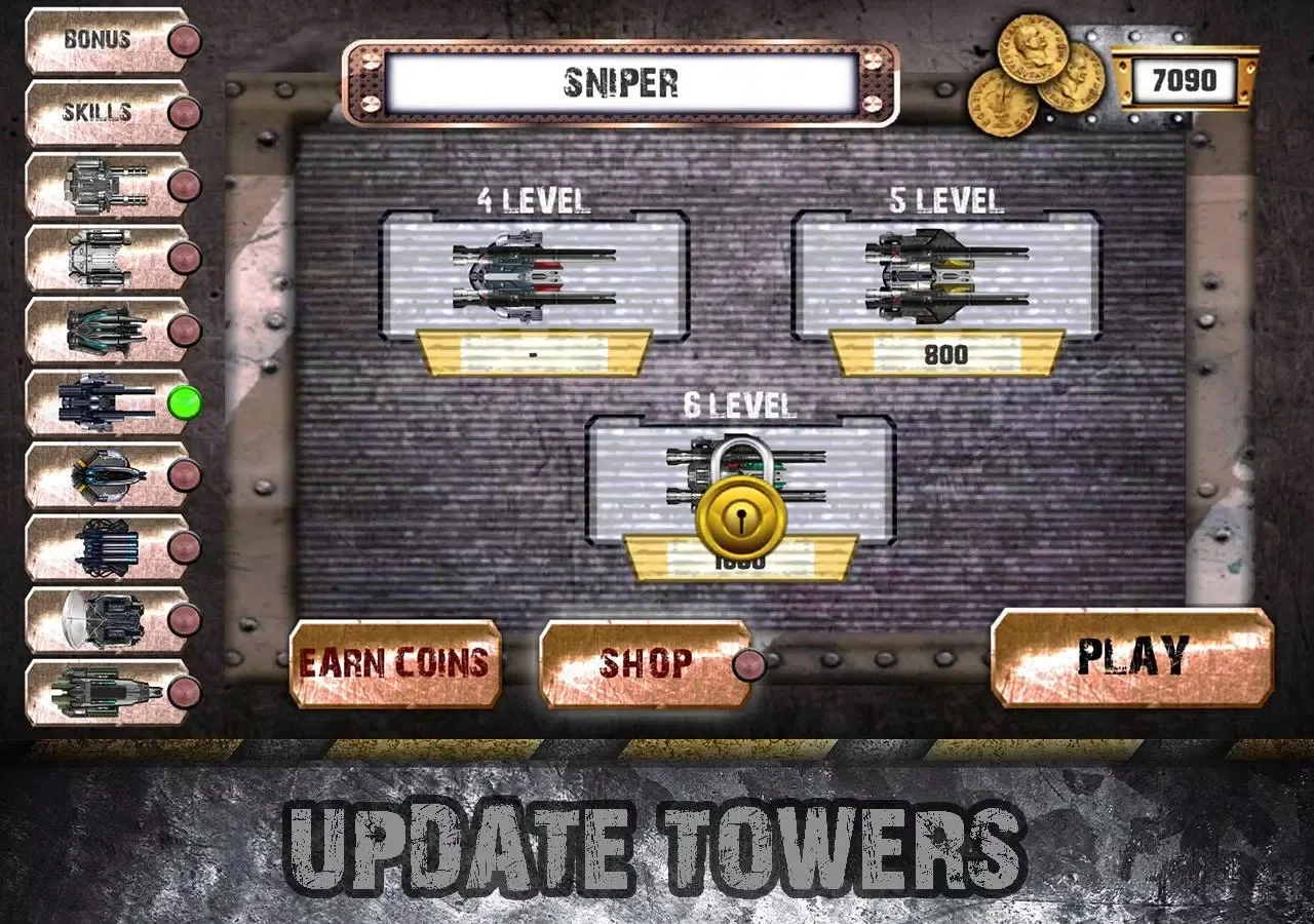 Tower Defense: Tank WAR スクリーンショット