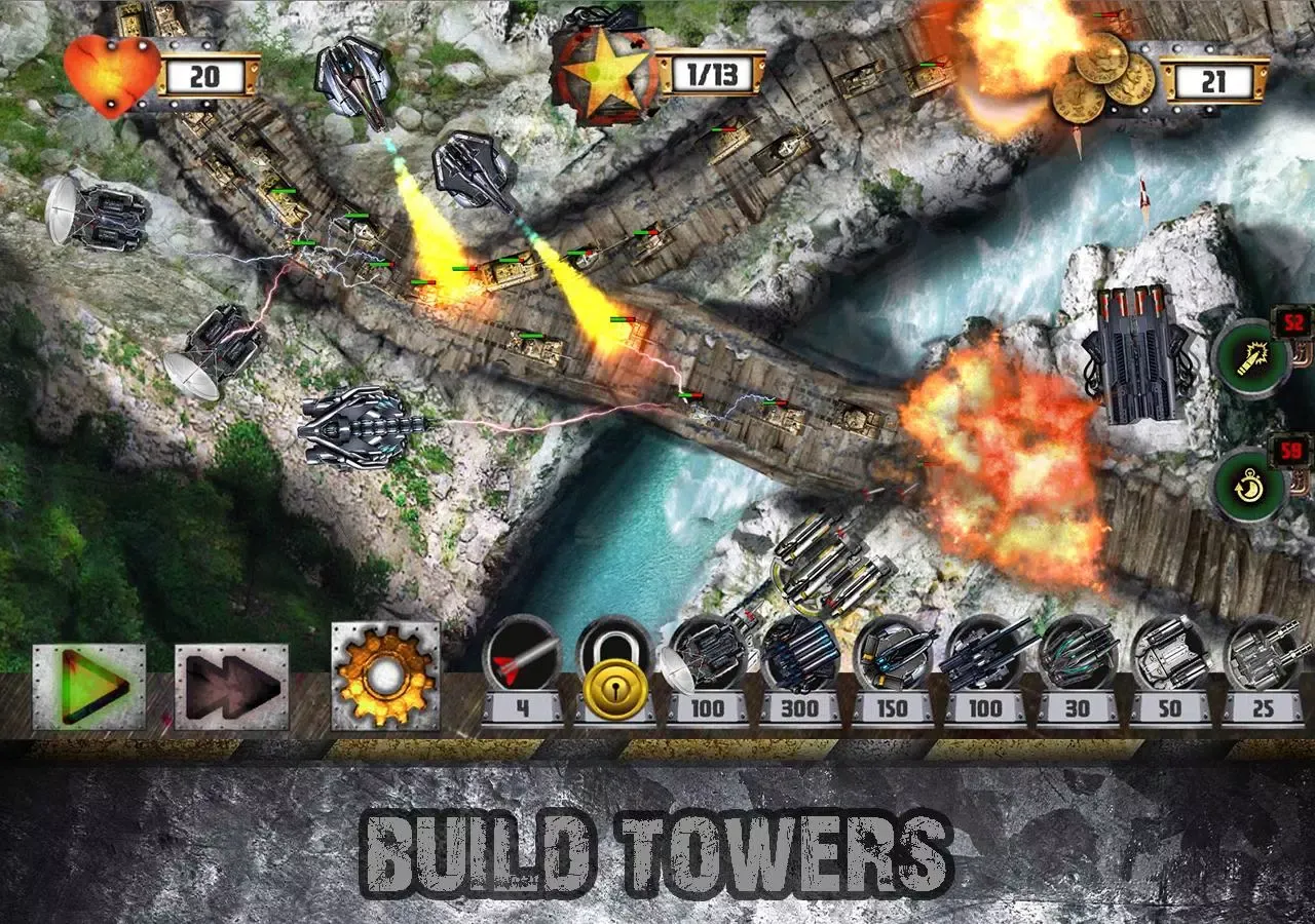 Tower Defense: Tank WAR スクリーンショット