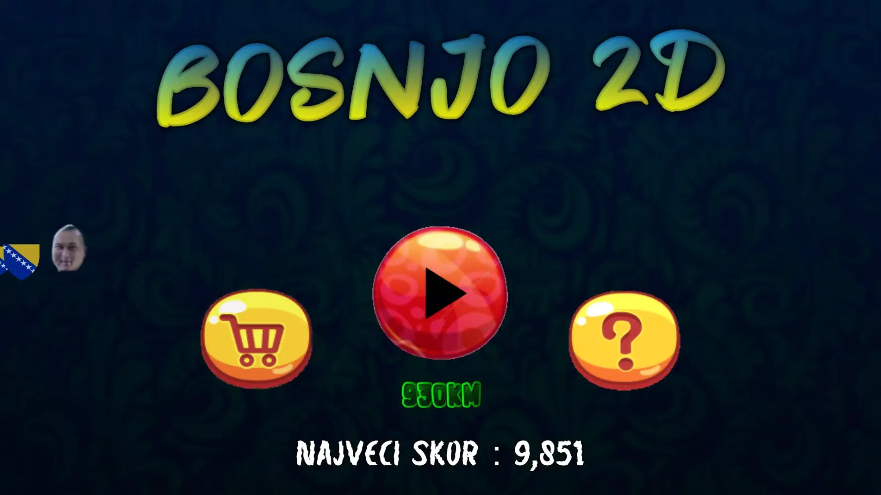 Capturas de tela do Bosnjo 2D
