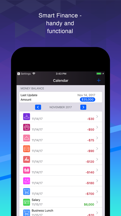 Tangkapan layar Smart Finance & Budget