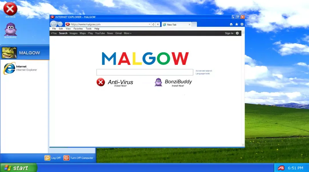 Capturas de pantalla de Win XP Simulator