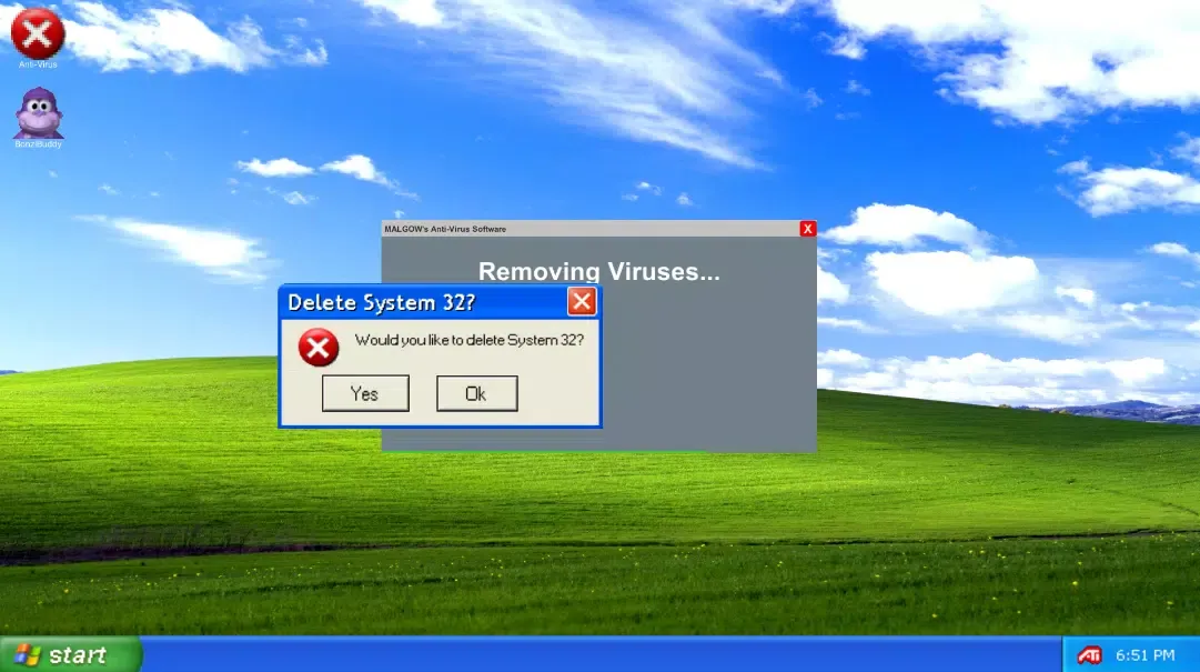 Capturas de pantalla de Win XP Simulator