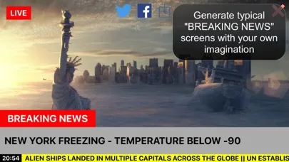 Fake News & Charts Screenshots