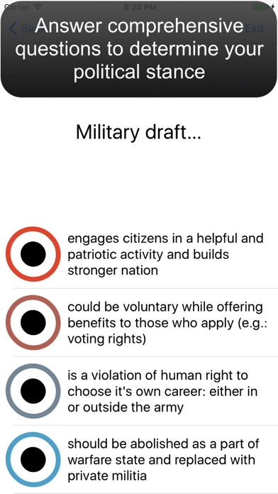 Political Coordinates スクリーンショット
