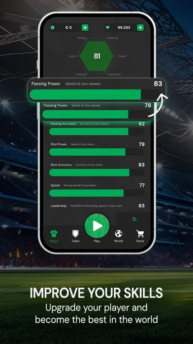 Captures d'écran de Club Legend - Football Game