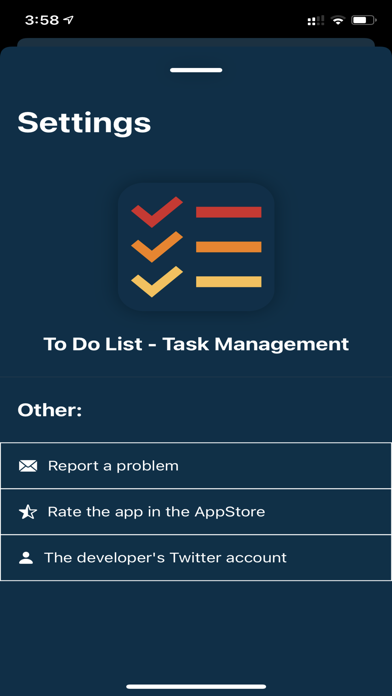 To Do List - Task Management Screenshots