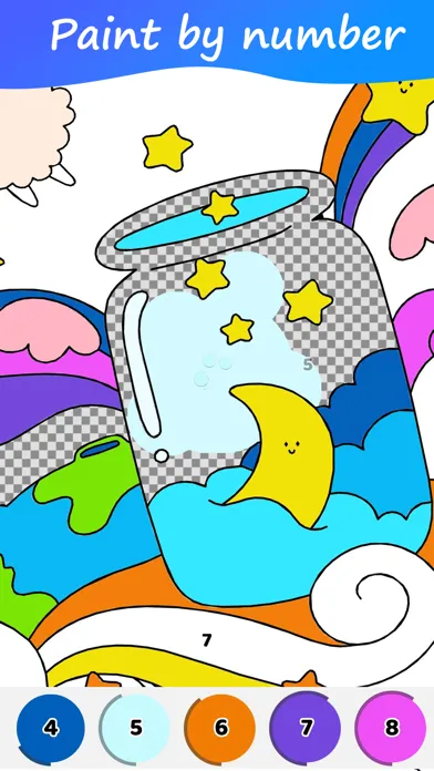 Zrzuty ekranu Color Therapy: Paint By Number