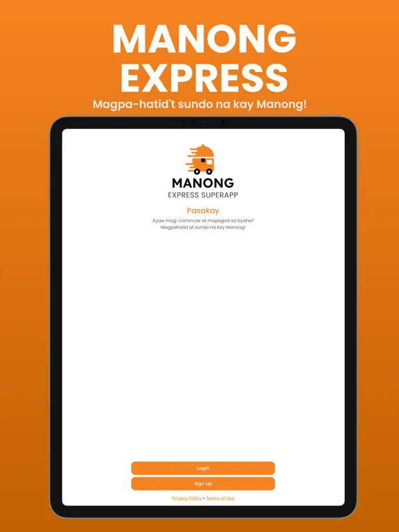 Manong Express iPad 应用截图