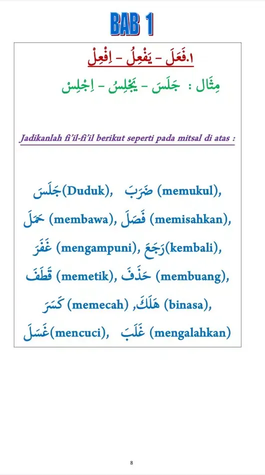 Akrab Shorof Bahasa Arab 1 Screenshots