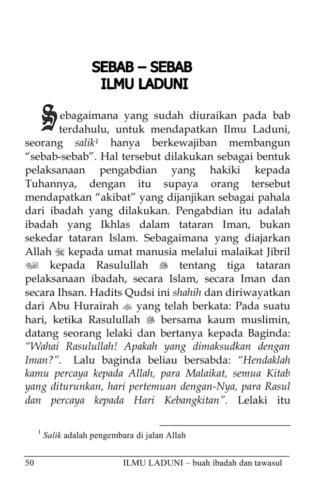 Capturas de tela do Ilmu Laduni Buah Ibadah