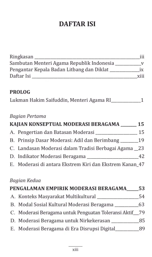 تصاویر Moderasi Beragama - Kemenag RI