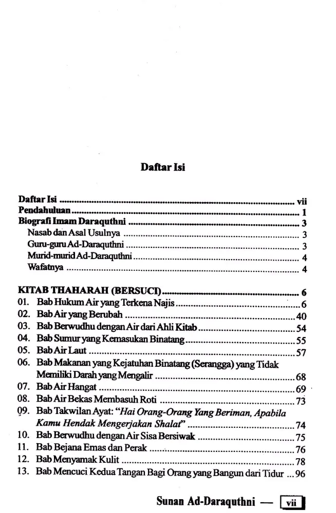 Capturas de tela do Sunan Ad-Daraquhtni - Hadits