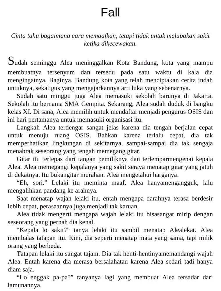 Tangkapan skrin The Other Side By Alya Ranti