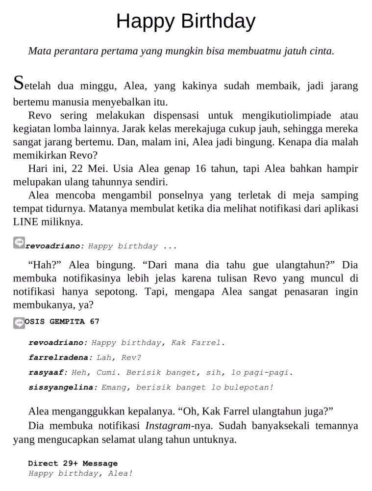 Tangkapan skrin The Other Side By Alya Ranti
