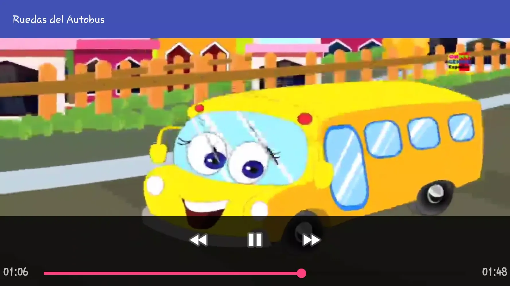 Capturas de tela do Las ruedas del Autobus Cancion