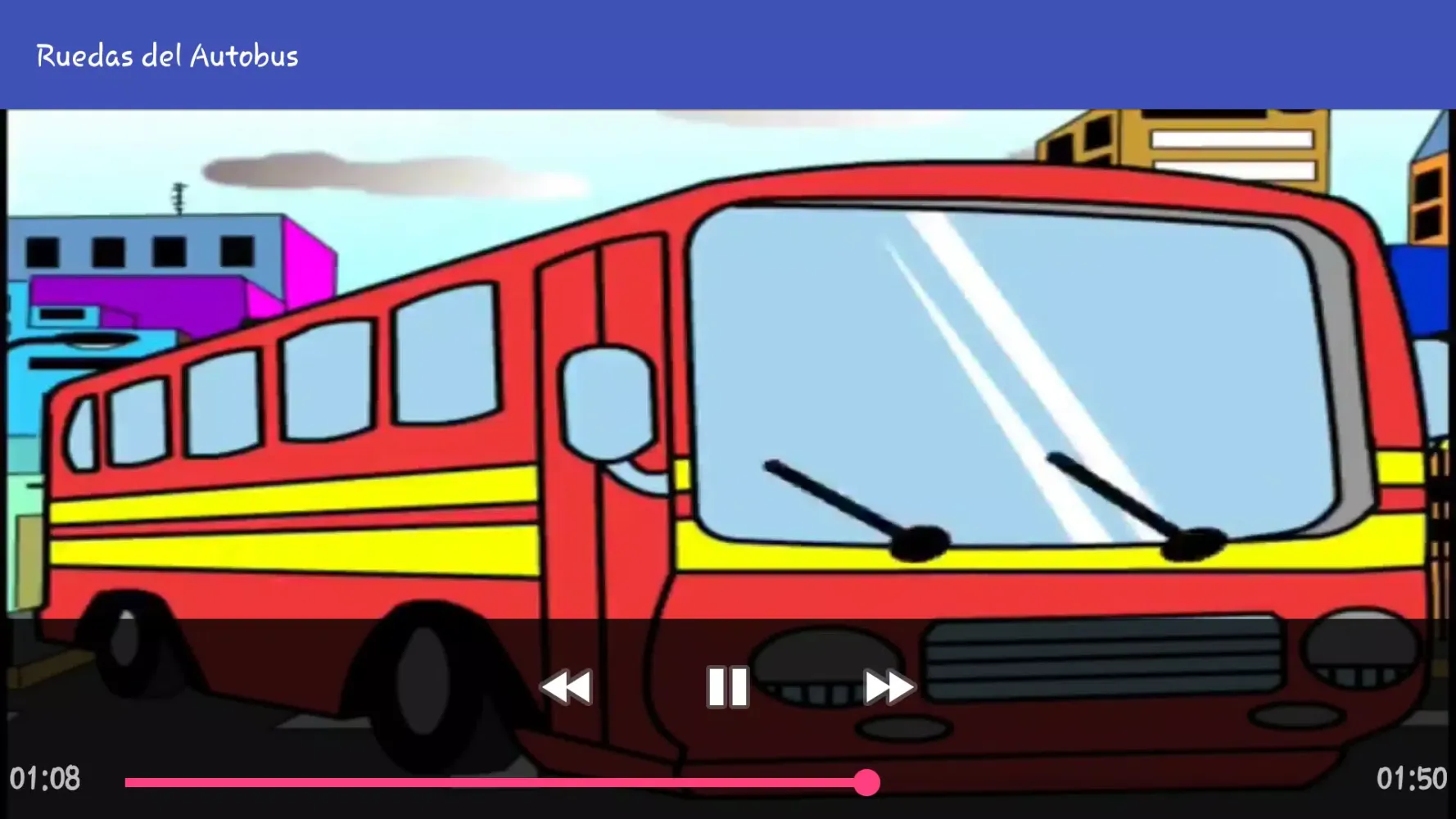 Capturas de tela do Las ruedas del Autobus Cancion