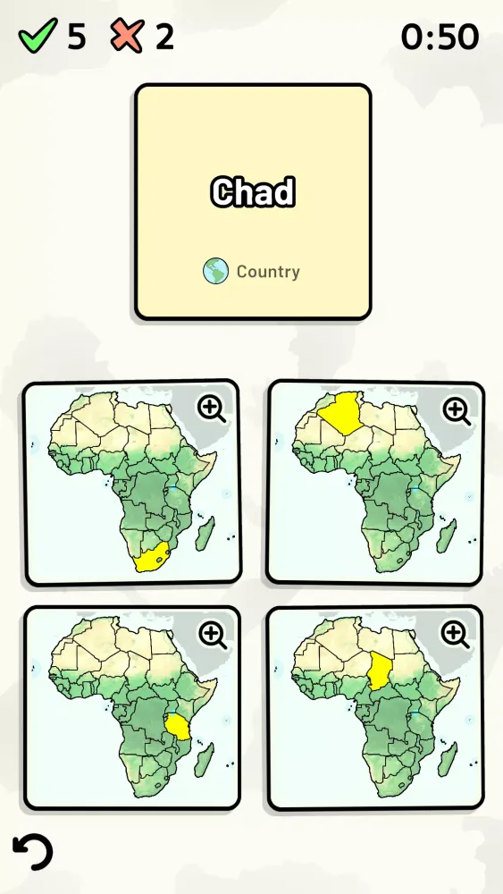 Скриншоты Countries of Africa Quiz