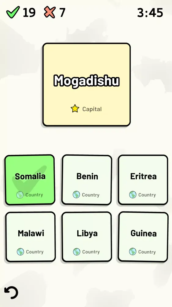 Скриншоты Countries of Africa Quiz