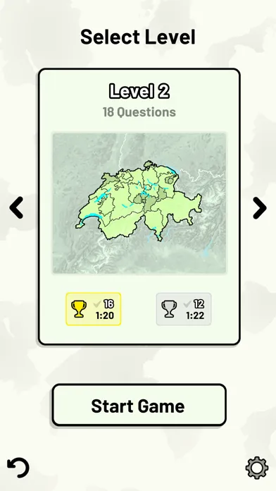 Swiss Cantons Quiz应用截图