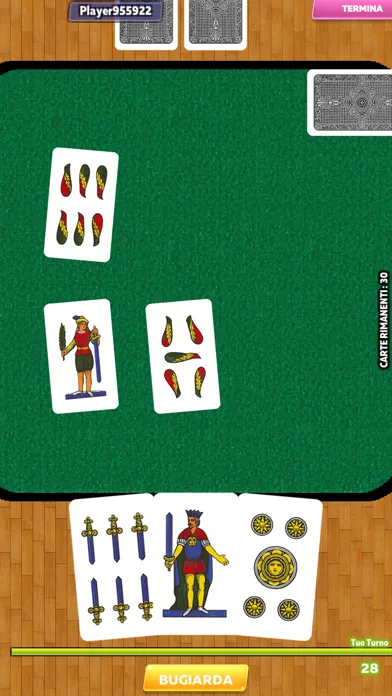 Ảnh chụp màn hình của Scopa Bugiarda