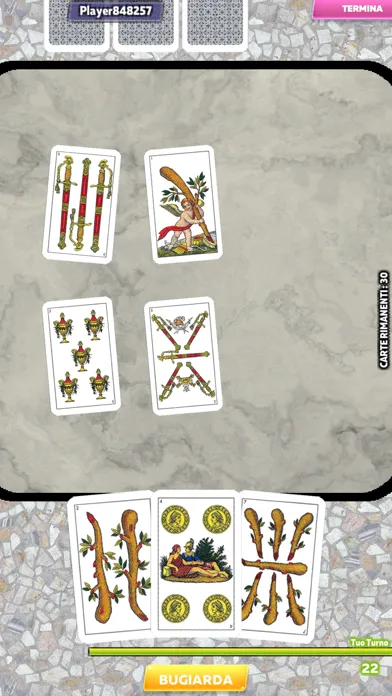Ảnh chụp màn hình của Scopa Bugiarda