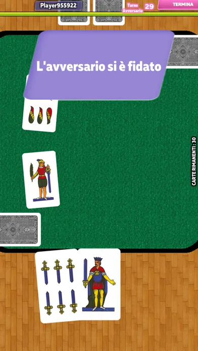 Ảnh chụp màn hình của Scopa Bugiarda