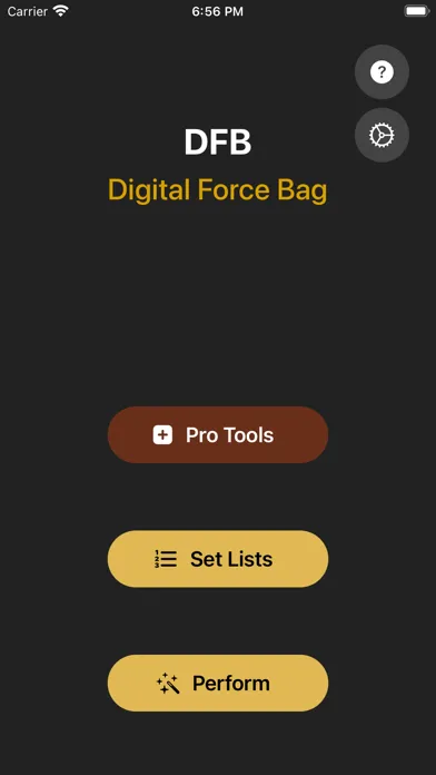 Tangkapan layar Digital Force Bag